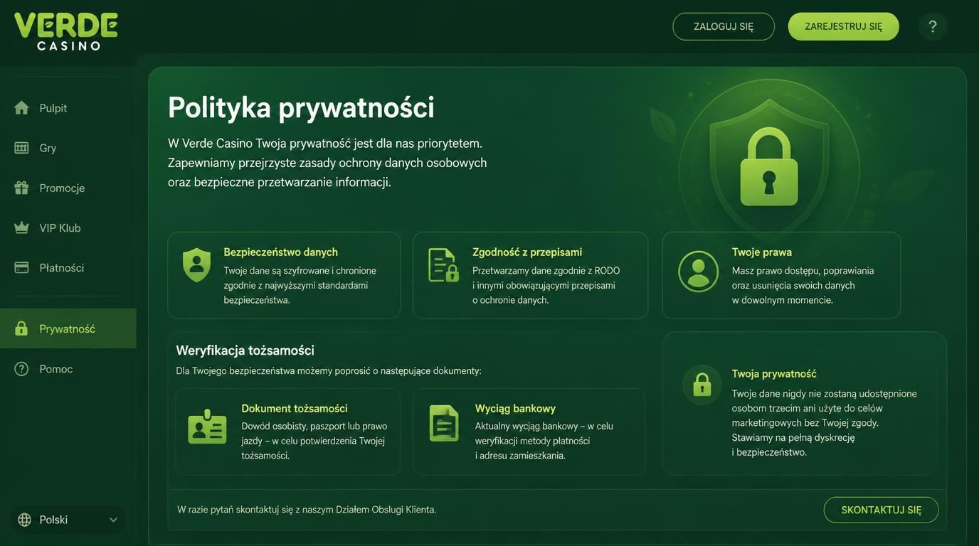 Ochrona prywatności przy rejestracji